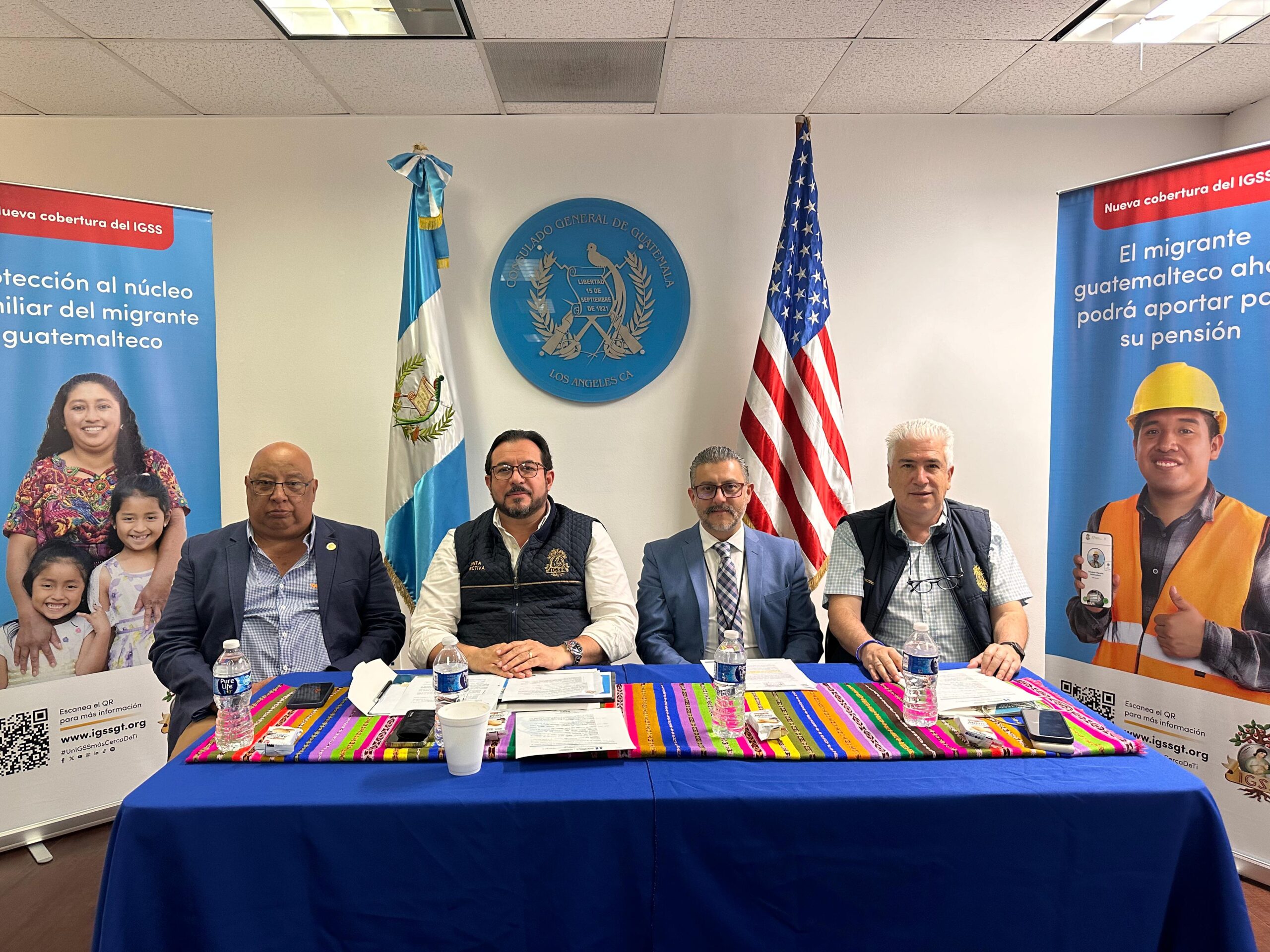 IGSS informa en EE. UU. sobre protección al migrante guatemalteco y su núcleo familiar