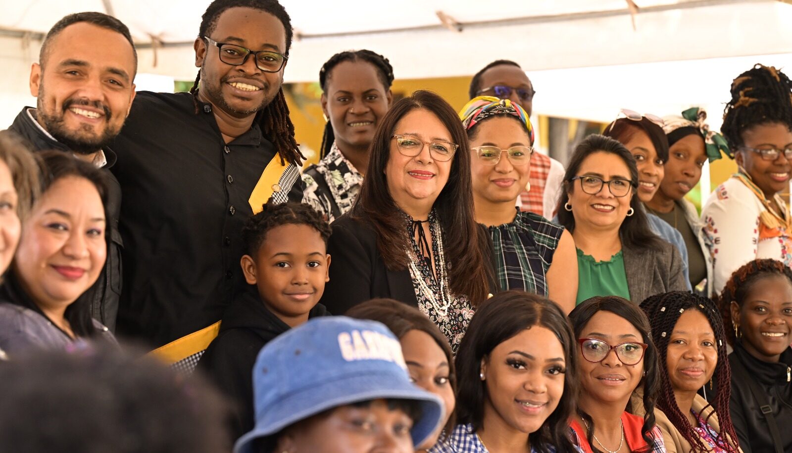 Ministra de Educación se reunió con integrantes del pueblo garífuna. /Foto: Álvaro Interiano