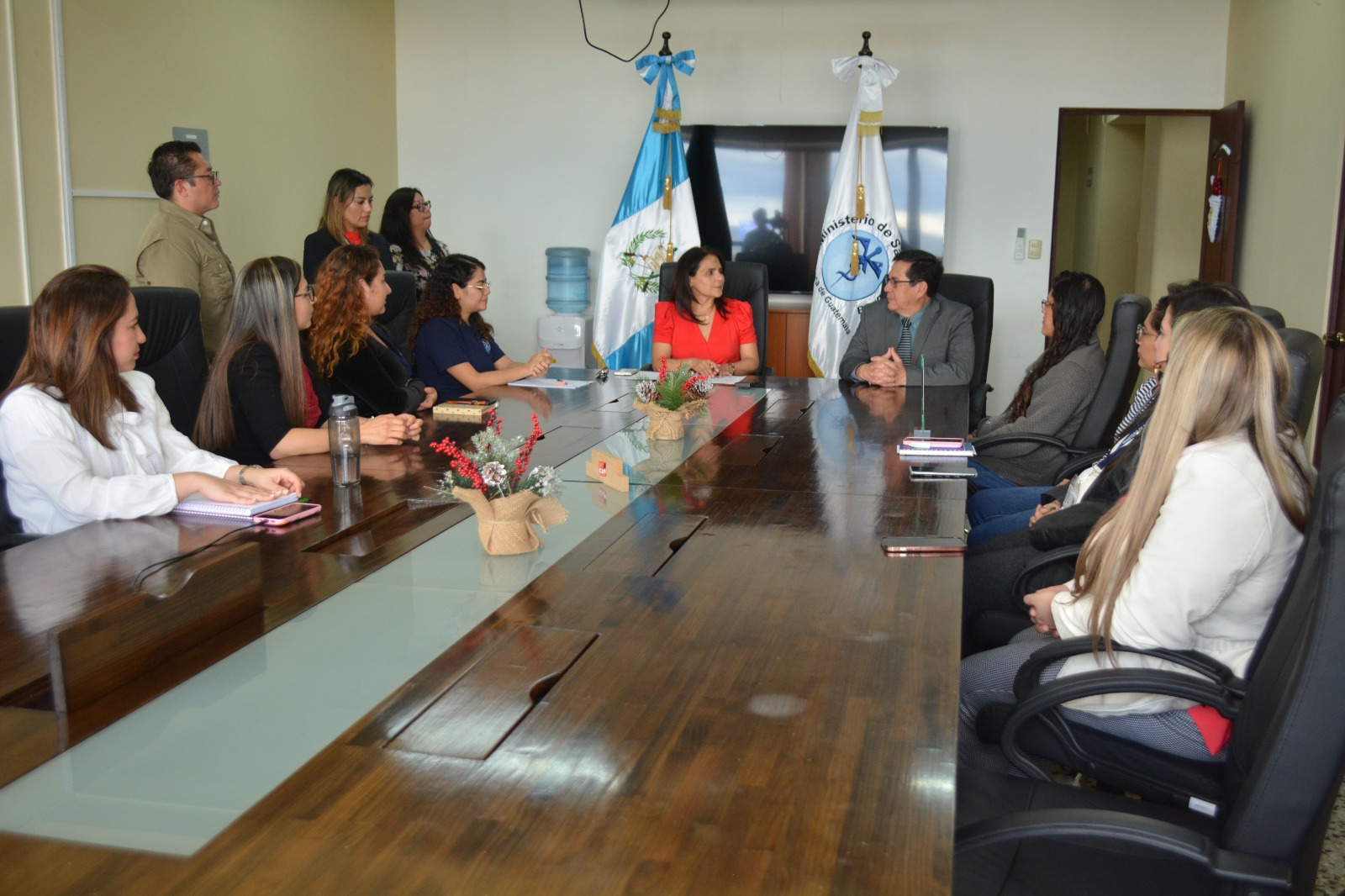 Colaboradoras de salud aprendieron sobre lactancia materna. /Foto: MSPAS