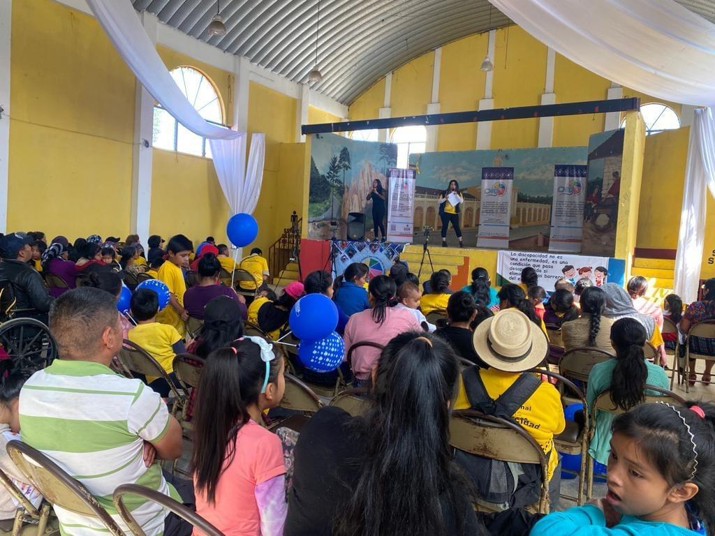 Totonicapán se une a la conmemoración del Día Internacional de las Personas con Discapacidad