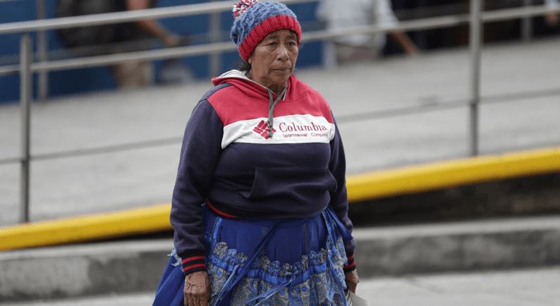 Frente frío causa vientos fuertes en altiplano central
