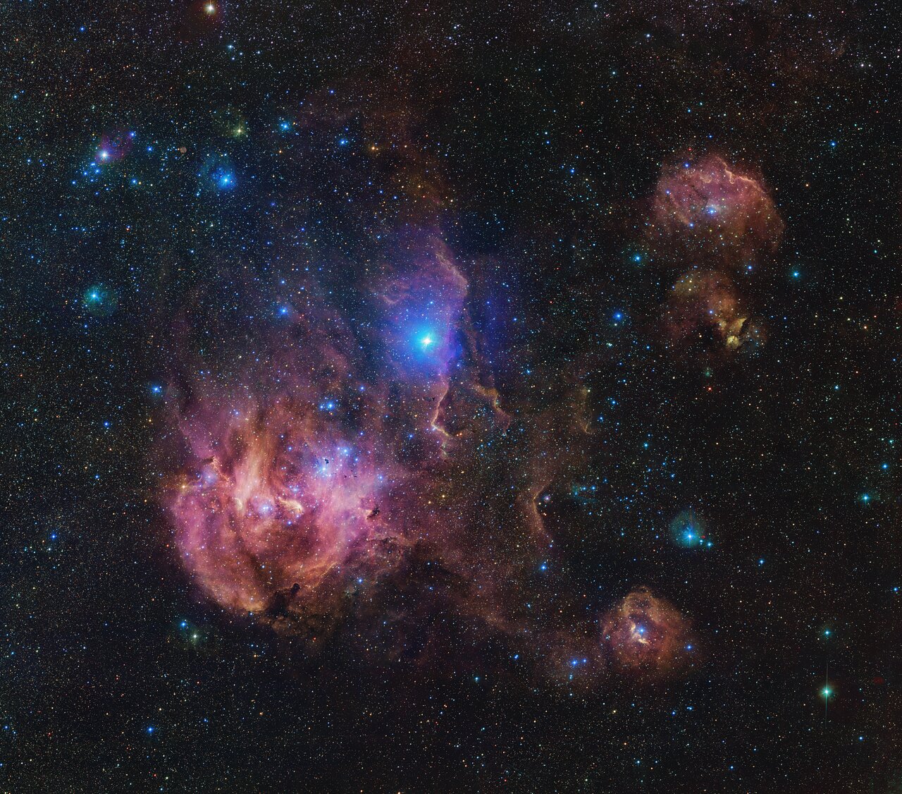 Imagen del ESO muestra la nebulosa del “pollo en fuga” con detalle sin precedente