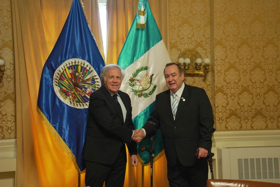 Almagro: OEA ha acompañado a Guatemala en proceso electoral y de transición