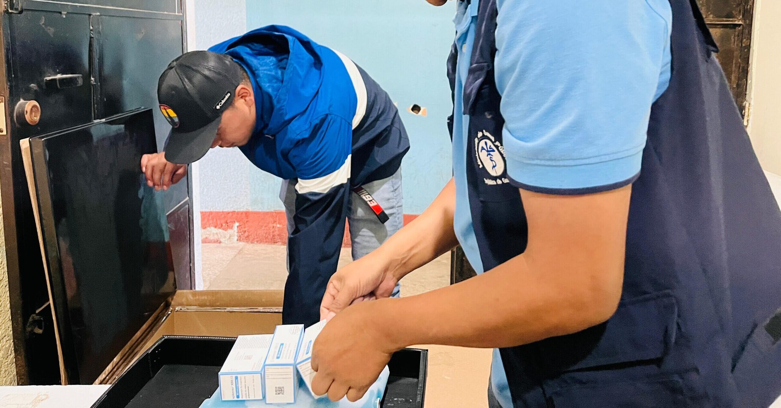 Autoridades de salud abastecieron puestos de salud en Quetzaltenango. /Foto: MSPAS