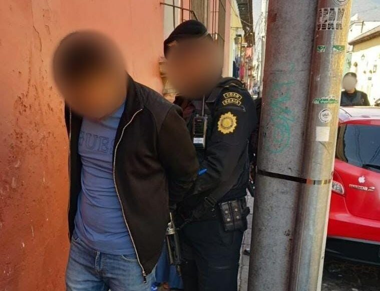 Capturan al primer extraditable del 2024, en Antigua Guatemala