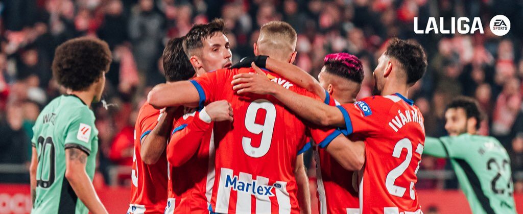El Girona le pega al Atlético de Madrid para cerrar la primera vuelta colíder