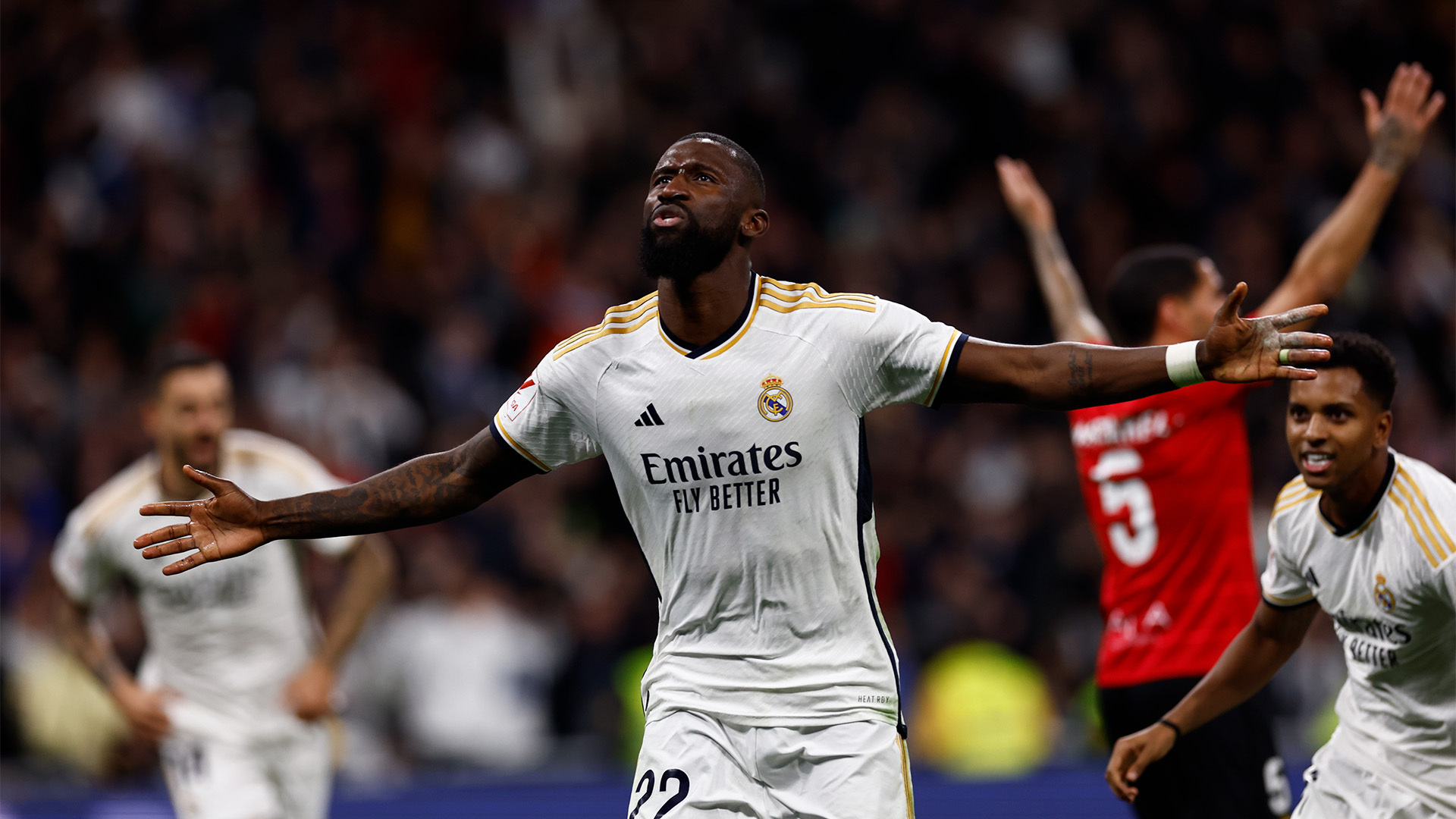 Rüdiger salva al Real Madrid del clásico tropiezo de enero