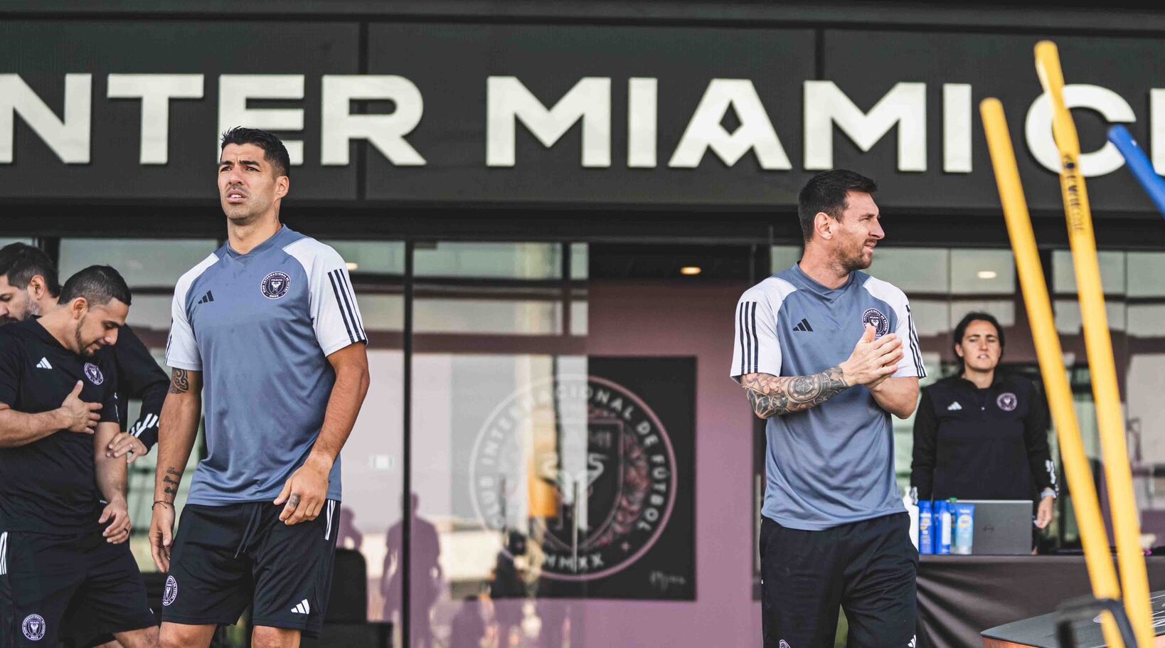 Messi y Luis Suárez se entrenan juntos por primera vez con el Inter Miami