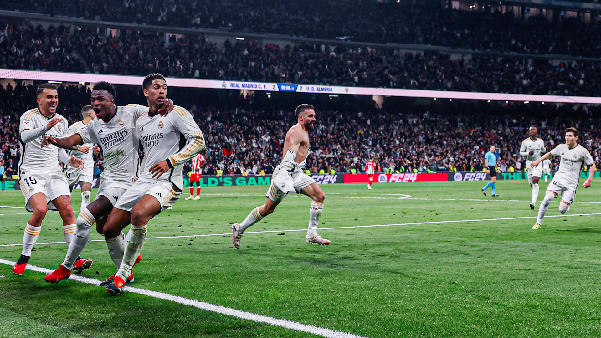 Real Madrid remonta en el Bernabéu