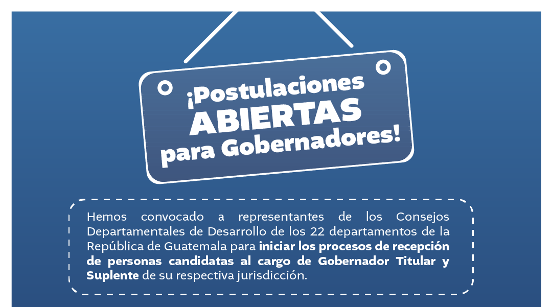 Conoce los requisitos para optar al cargo de gobernador departamental