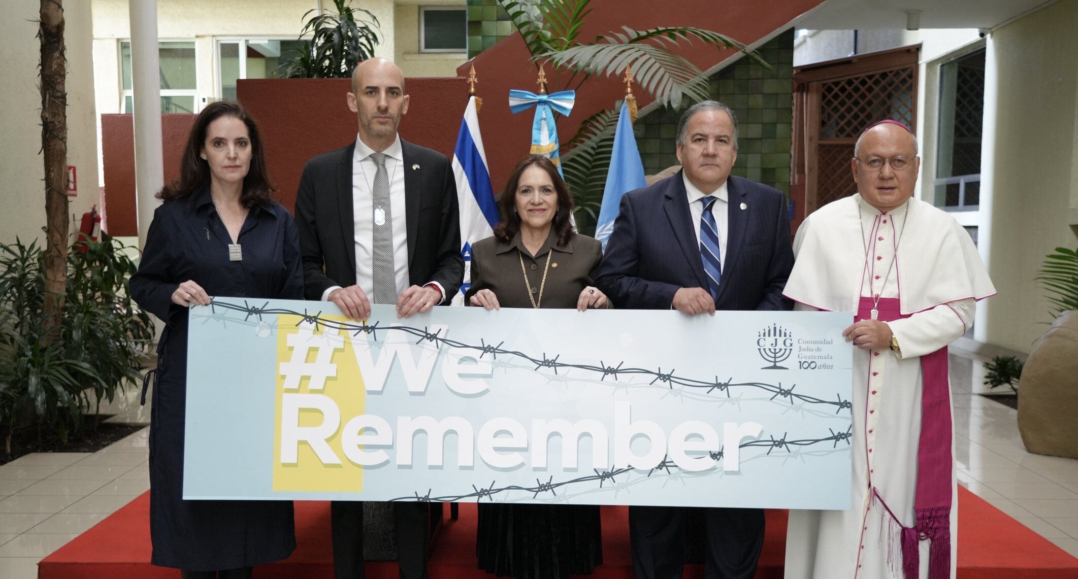Guatemala honra la memoria de las víctimas del Holocausto