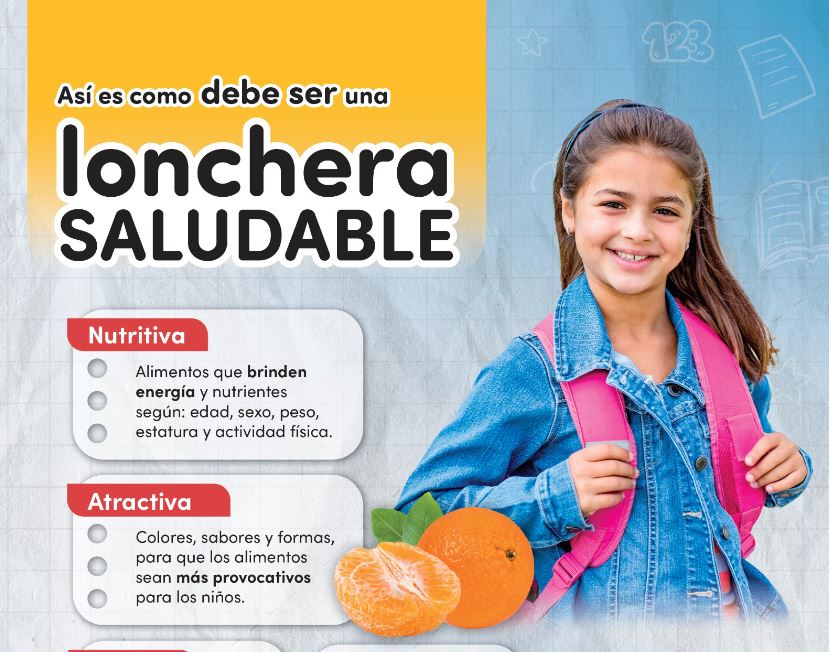 IGSS brinda recomendaciones para preparar loncheras saludables