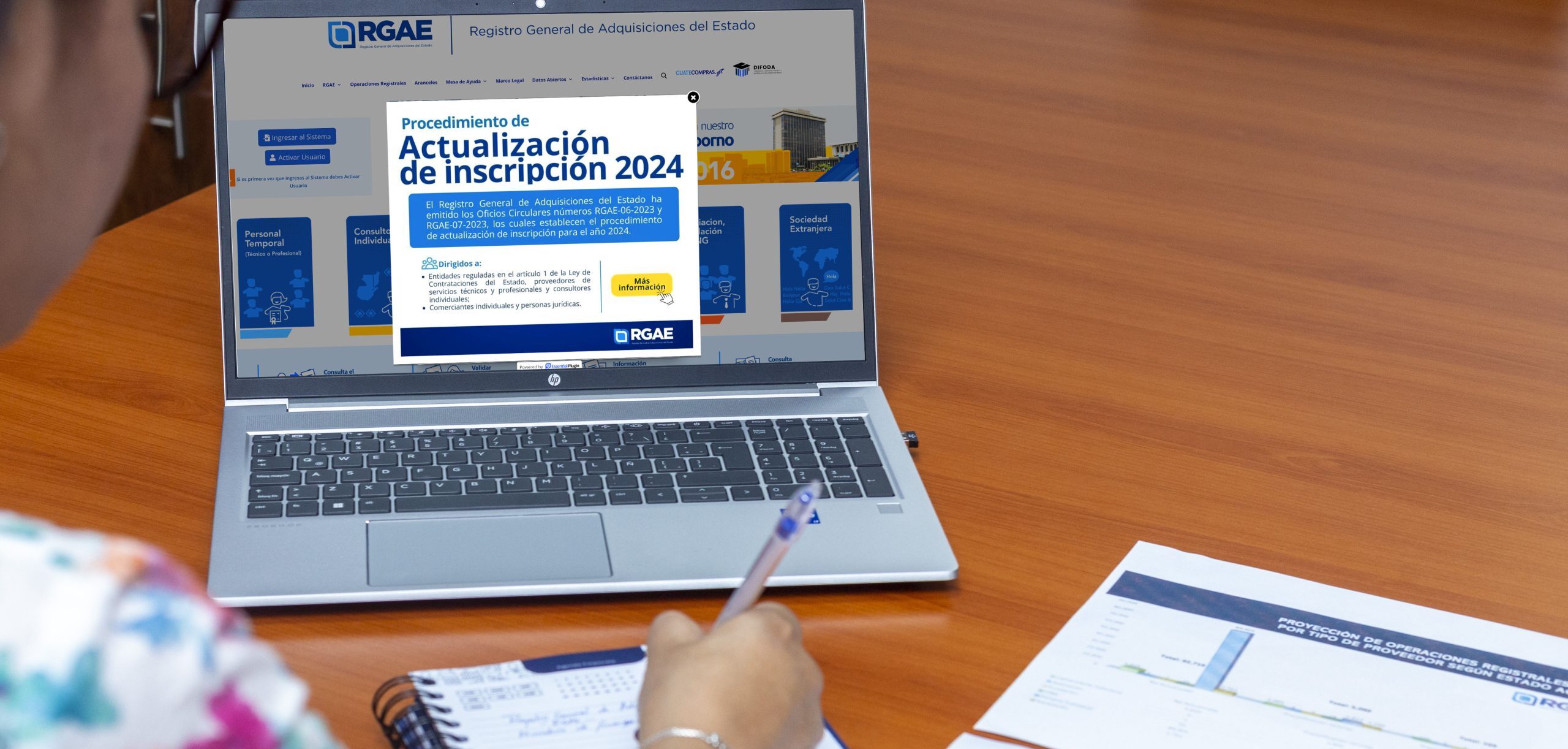 RGAE emite directrices para actualizar inscripción 2024. / Foto: Minfin.
