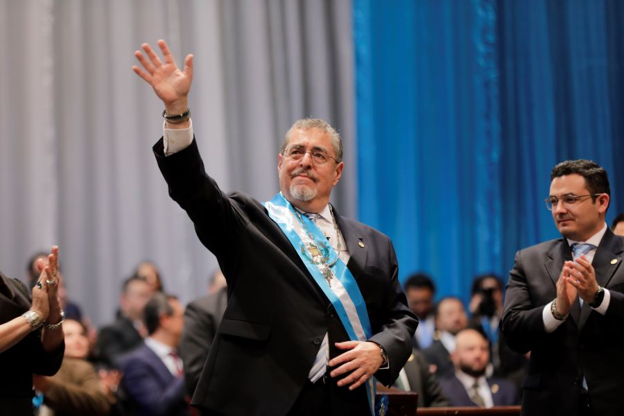 Bernardo Arévalo asume la Presidencia de Guatemala