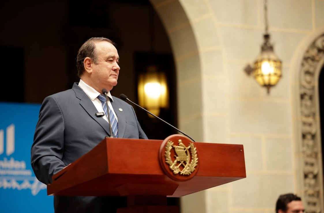 Presidente Alejandro Giammattei resalta avances obtenidos en el Mintrab