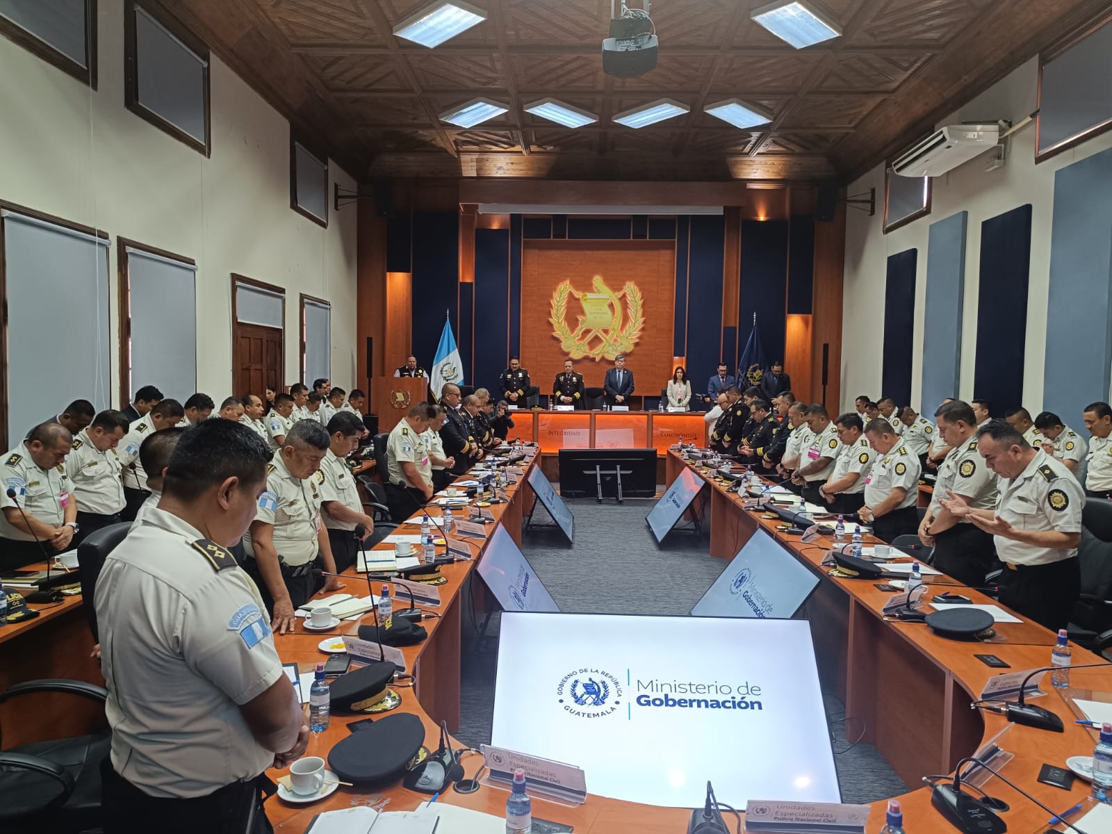 Juramentan a la nueva cúpula de la Policía Nacional Civil