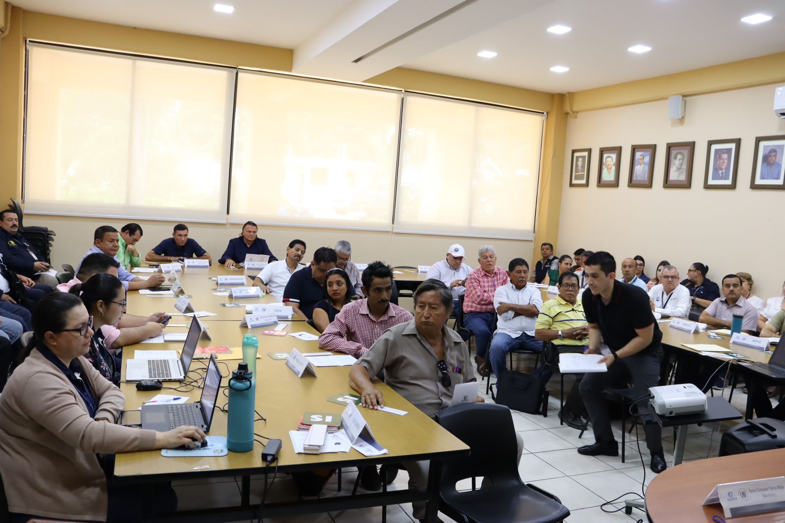 Entidades gubernamentales participan en primera reunión ordinaria del Codede en Zacapa