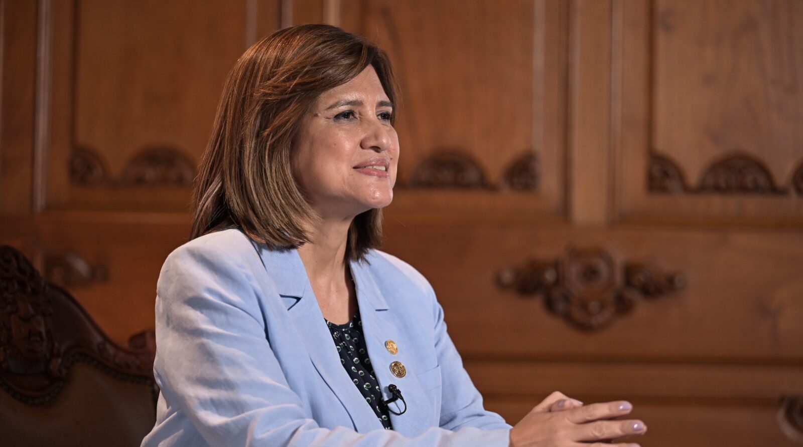 Karin Herrera: “Estamos muy agradecidos con la comunidad internacional”