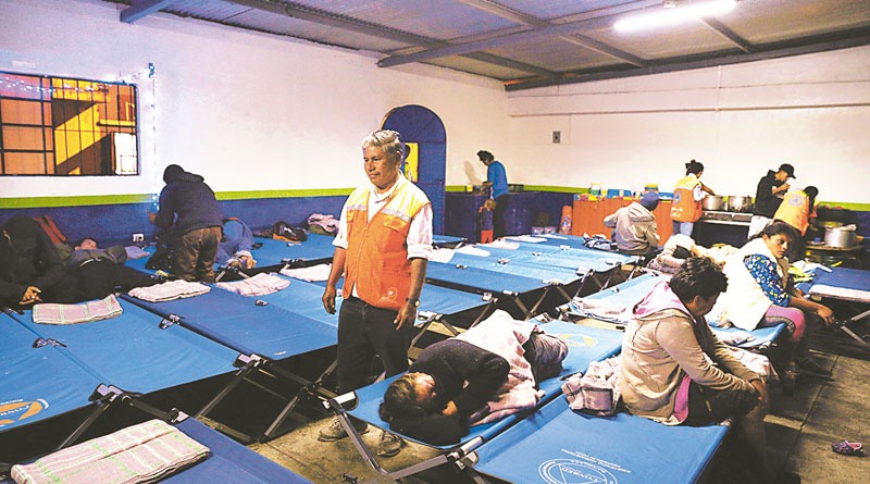 La Conred enfatiza la importancia de la cooperación ciudadana y la adopción de precauciones para mitigar los riesgos asociados al descenso de temperatura. / Foto: Conred.