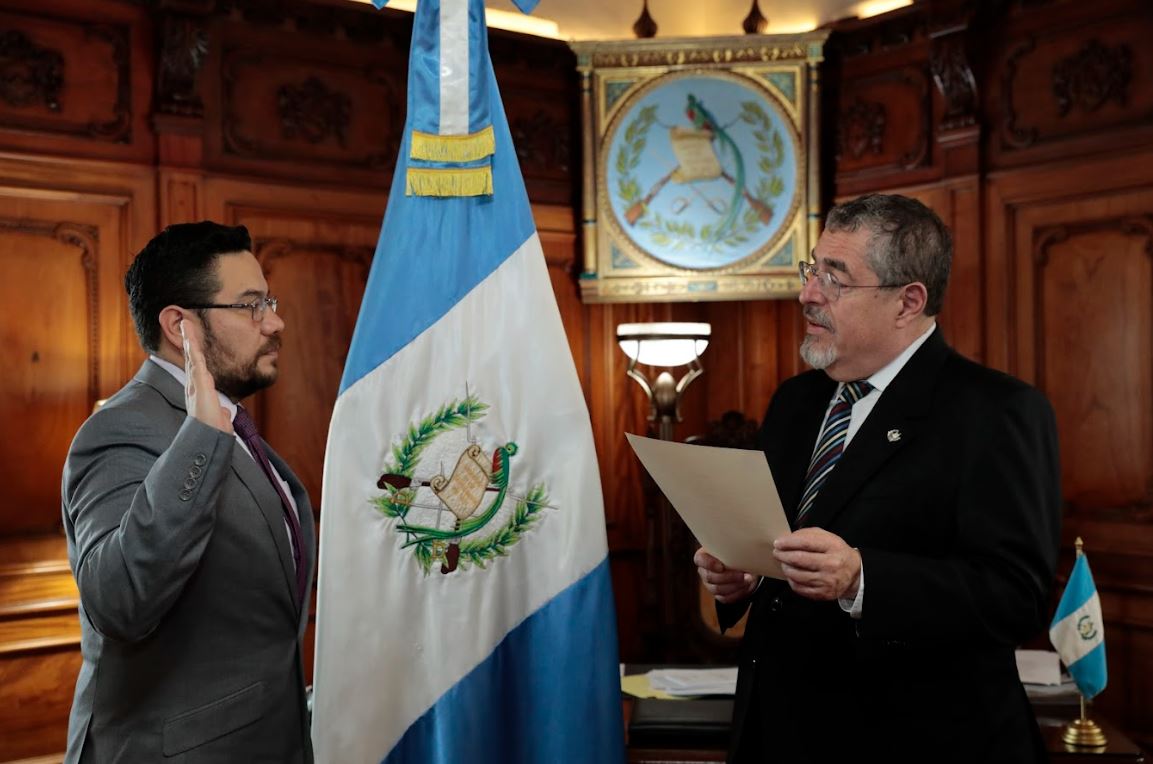Héctor Oswaldo Samayoa, director ejecutivo de la Comisión Presidencial por la Paz y los Derechos Humanos.