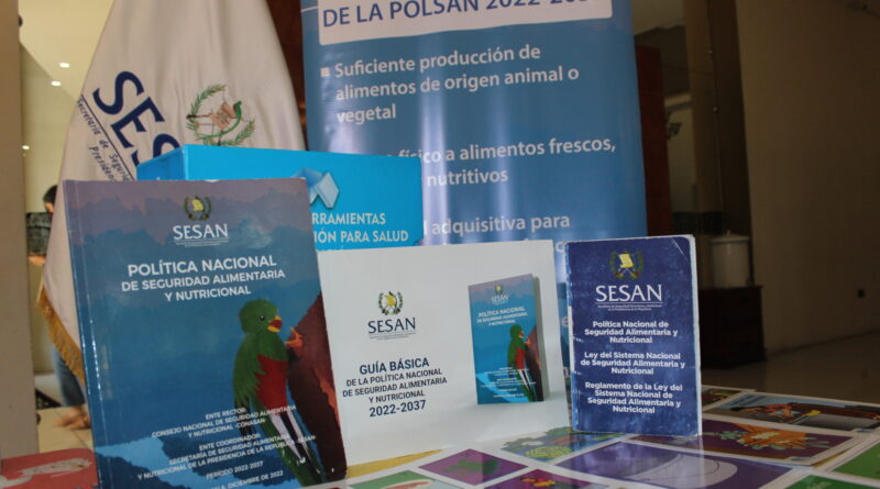Buscan socializar la Polsan. /Foto: SESAN