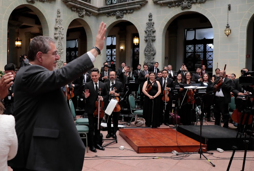 Orquesta Sinfónica Nacional da bienvenida a las nuevas autoridades