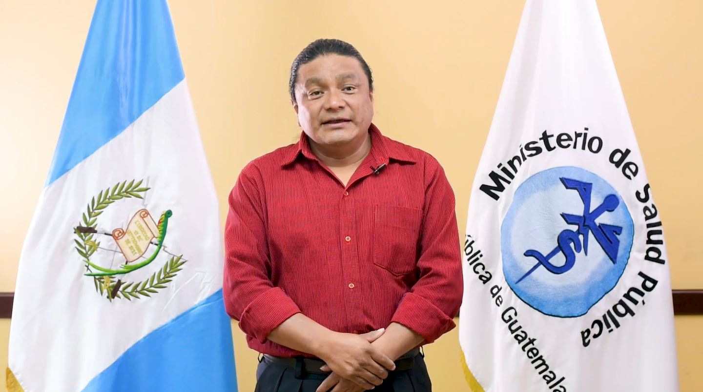Viceministro de Atención Primaria en Salud, José Donato Camey. / Foto: MSPAS.