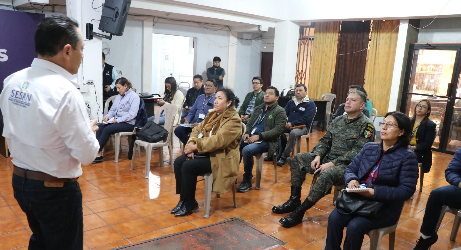 Codesan de San Marcos coordina reunión para fortalecer acciones contra la desnutrición