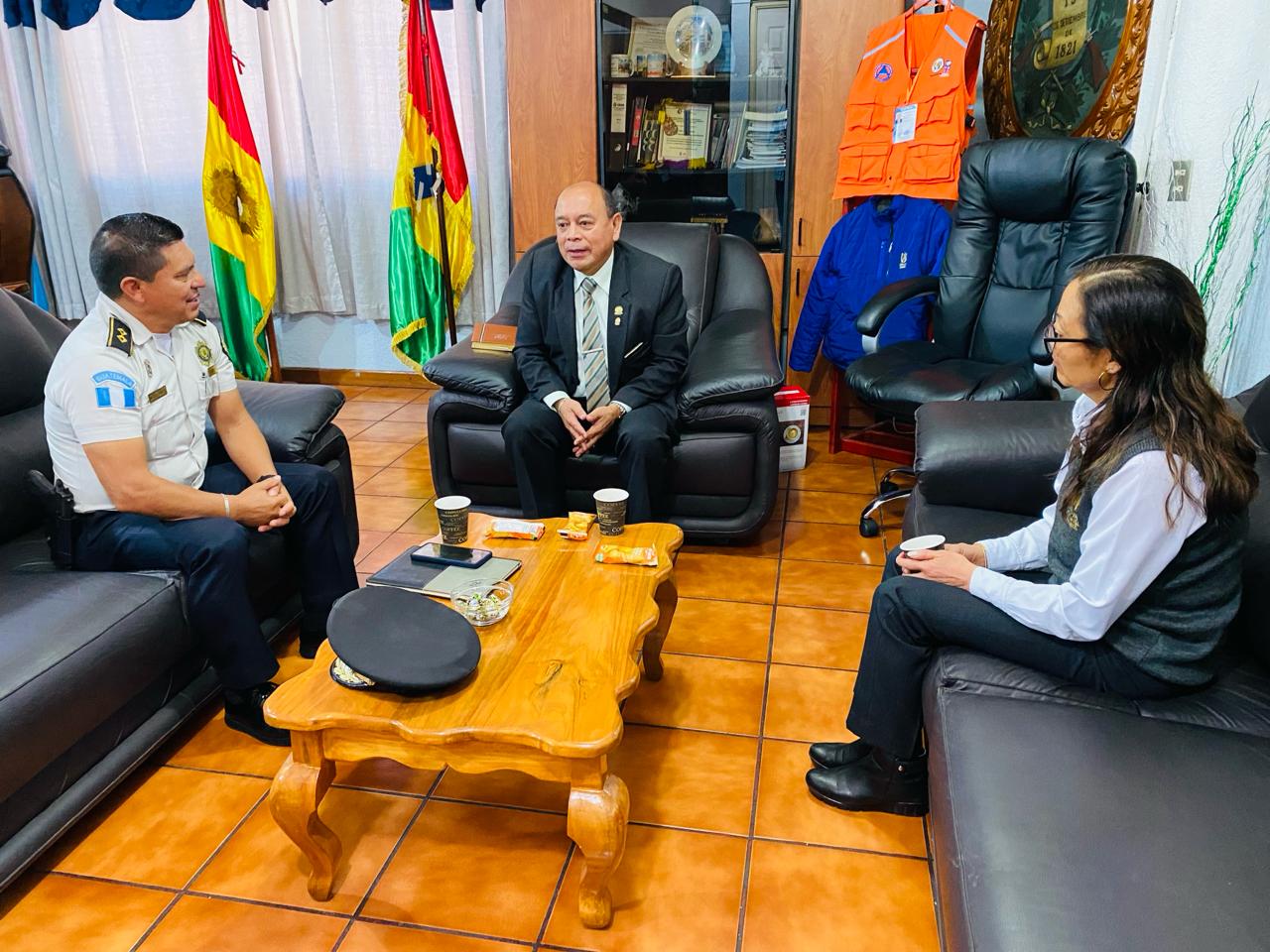 Comisario de la PNC de San Marcos reitera compromiso para reducir incidencia criminal