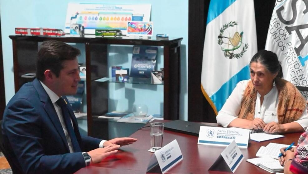Copresam y Anam fortalecen lazos de cooperación en beneficio de los municipios. / Foto: Copresam.