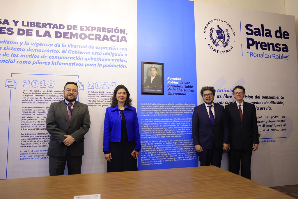 Delegación de la CIDH visitó la sala de prensa