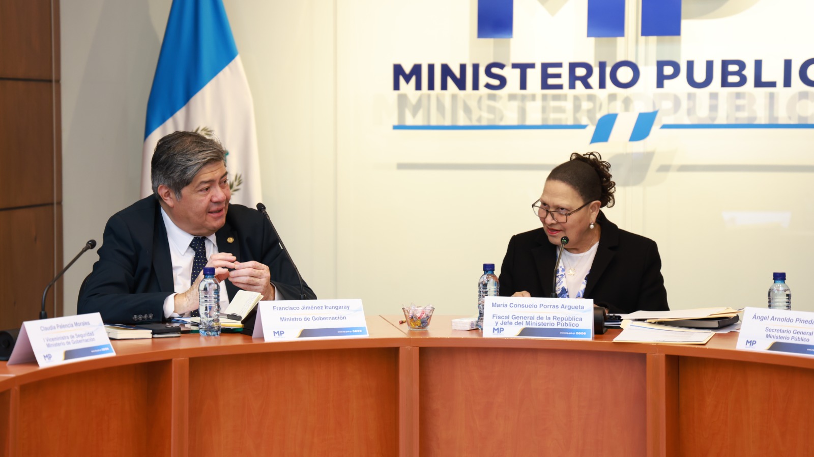 Mingob logra acuerdos con el MP por la seguridad ciudadana