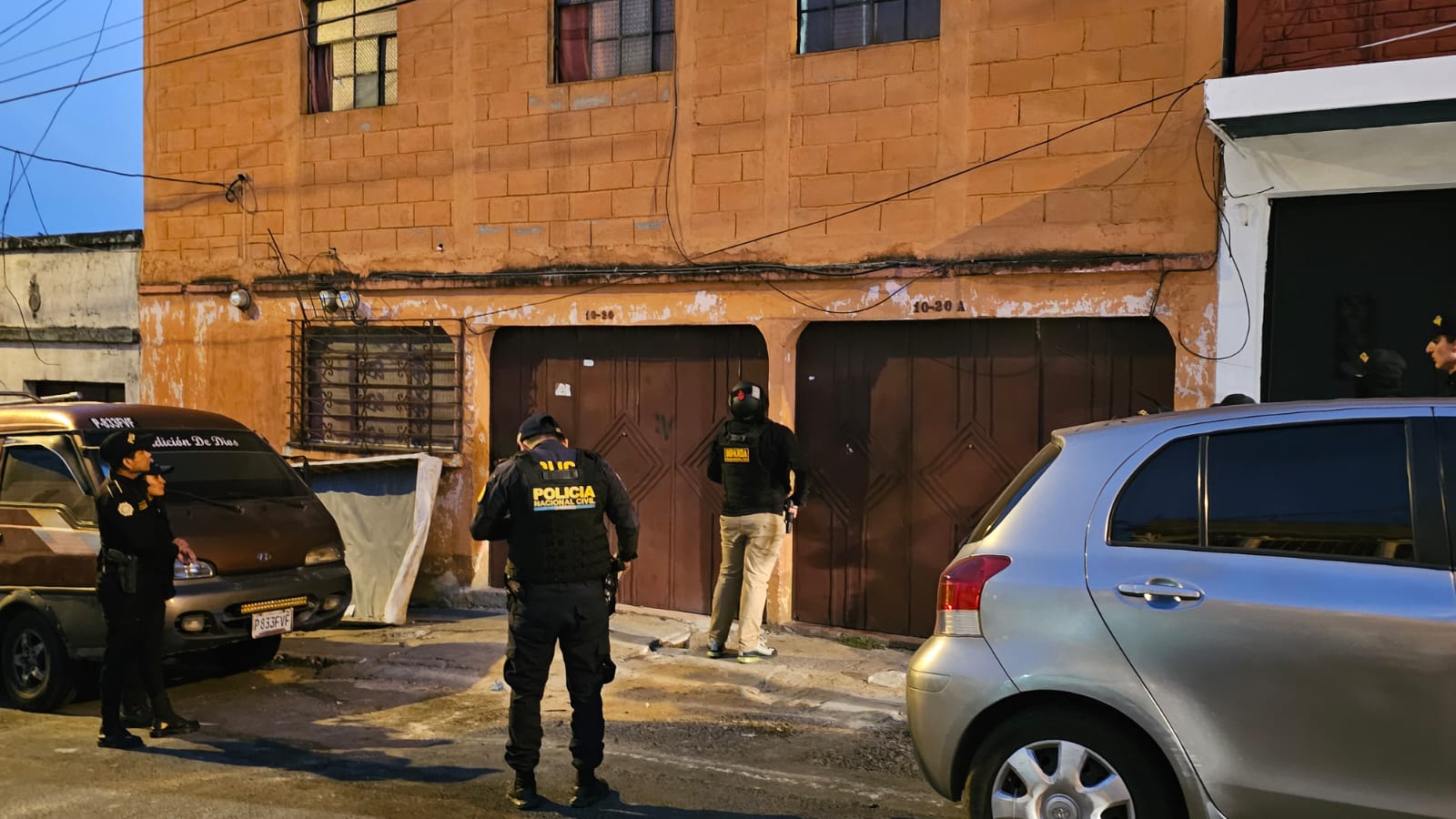 PNC y MP desarrollan 64 allanamientos contra extorsionistas