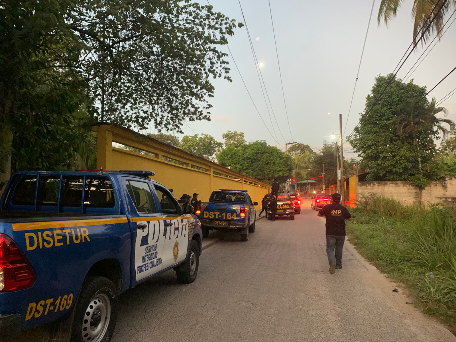 PNC y MP llevan a cabo allanamientos en diversos puntos del país