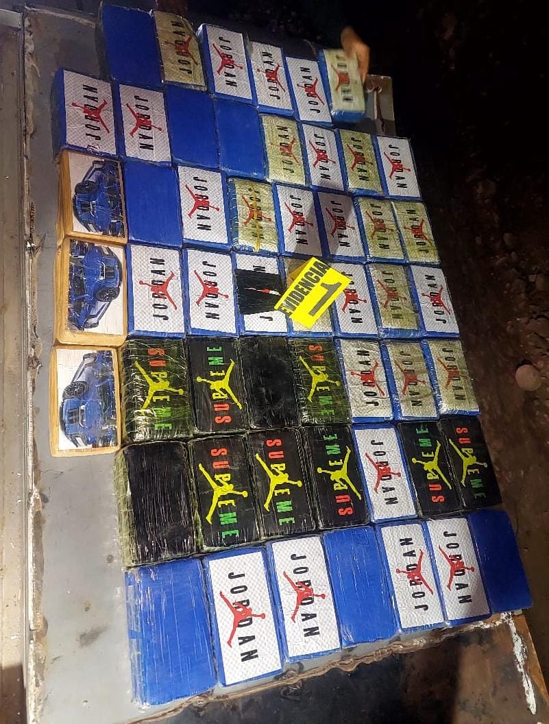 Reportan el decomiso de 500 paquetes con posible cocaína en Coatepeque, Quetzaltenango