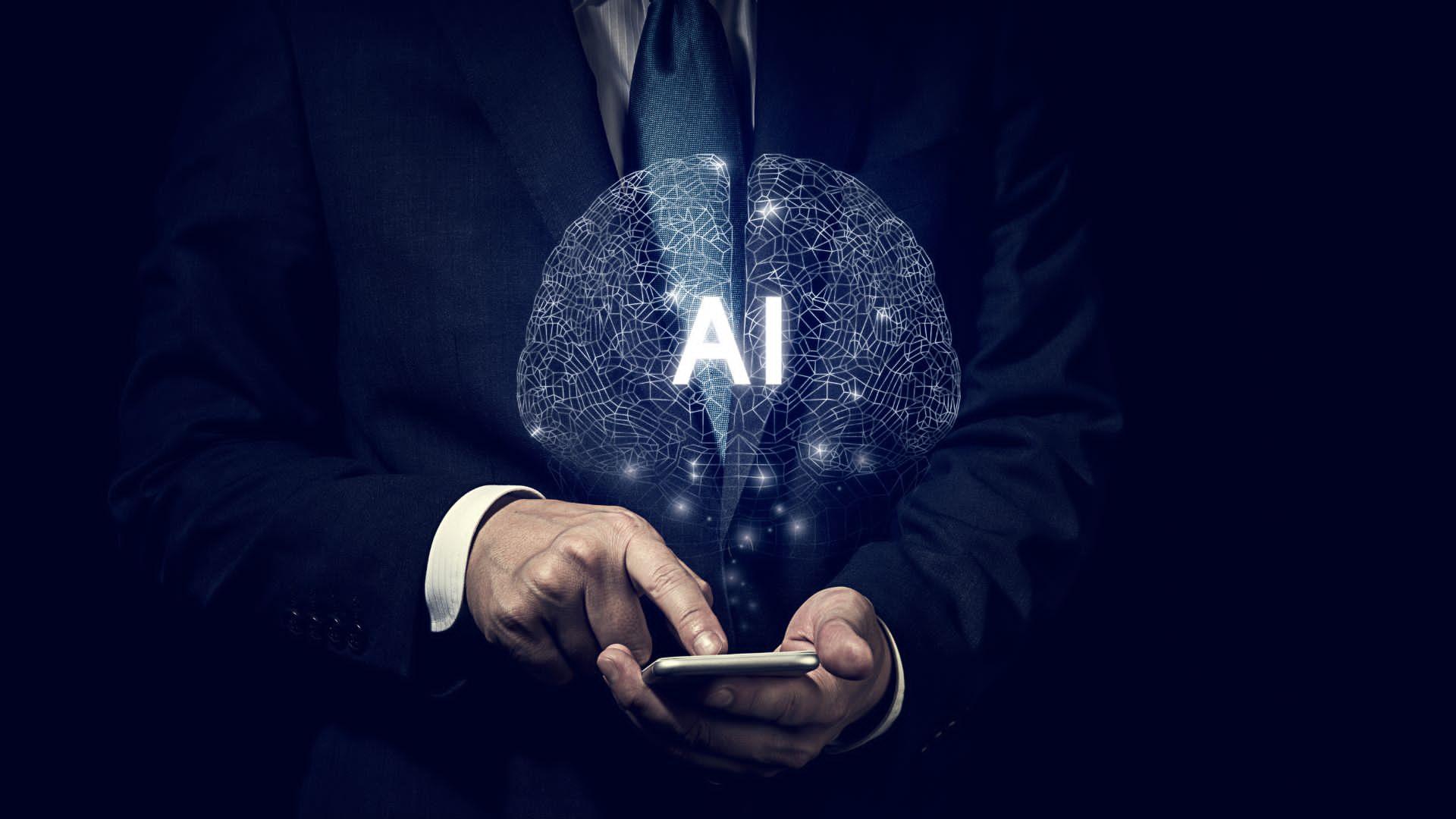 Ilustración sobre la inteligencia artificial (IA). / Foto: EFE.