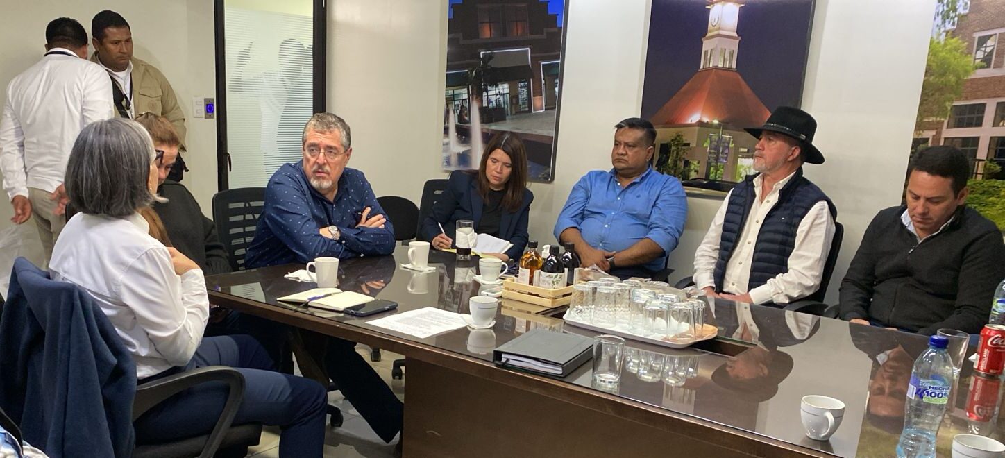 Presidente Bernardo Arévalo: “El desarrollo solo va a llegar si en verdad aprendemos a trabajar todos juntos “