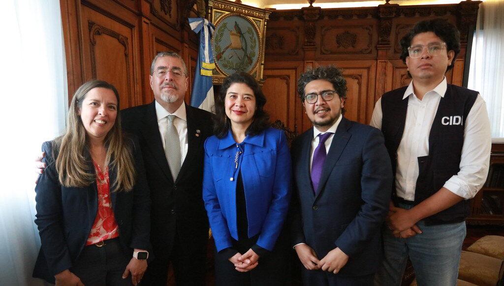 Presidente se reunió con el Relator de la Corte Interamericana de Derechos Humanos (CIDH)