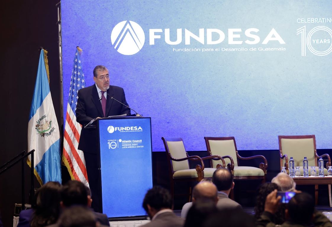Presidente Arévalo señaló los obstáculos que surgen de la corrupción. // Foto: Dickéns Zamora.