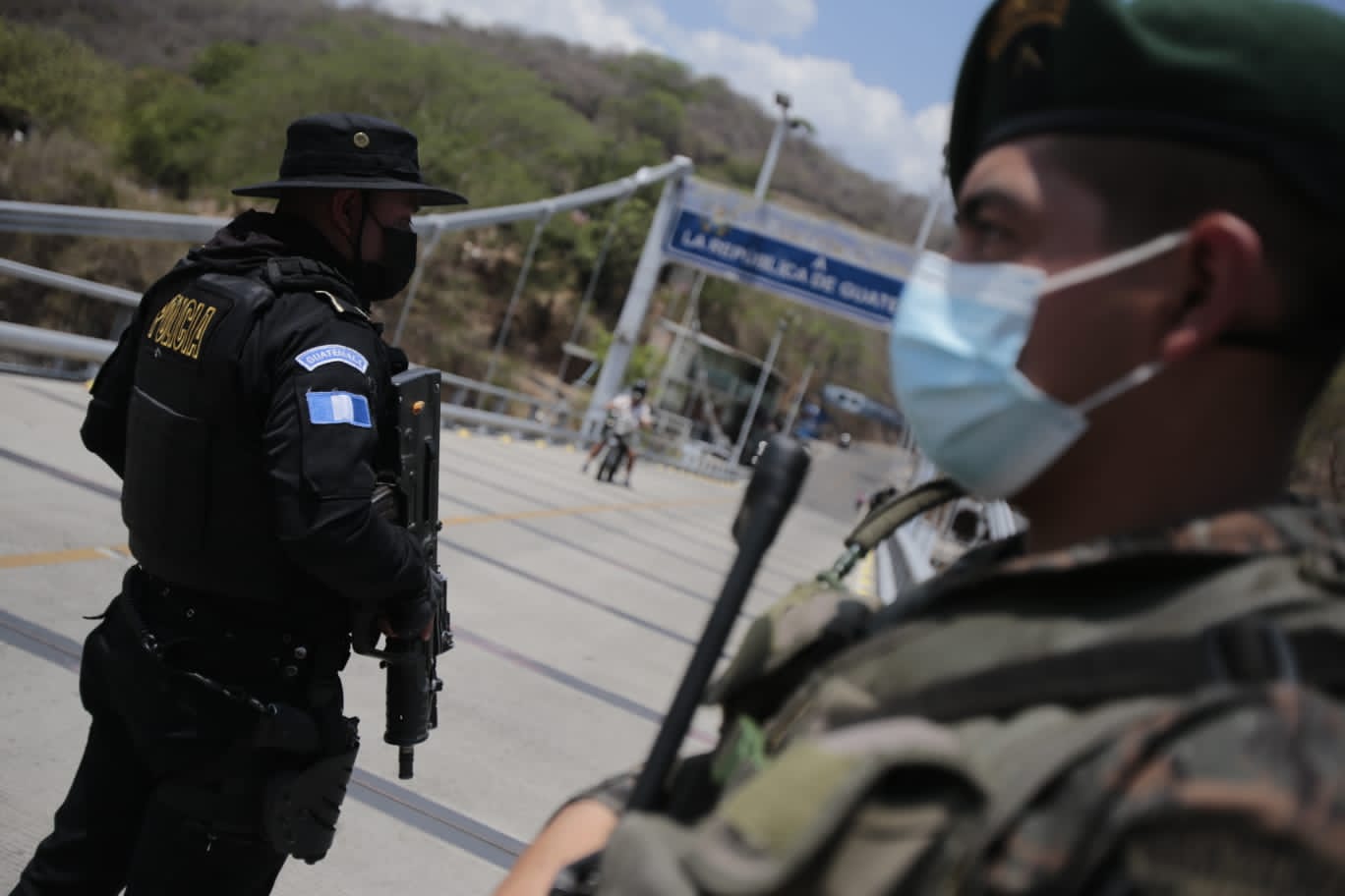 Más de 5 mil elementos resguardan las fronteras de Guatemala