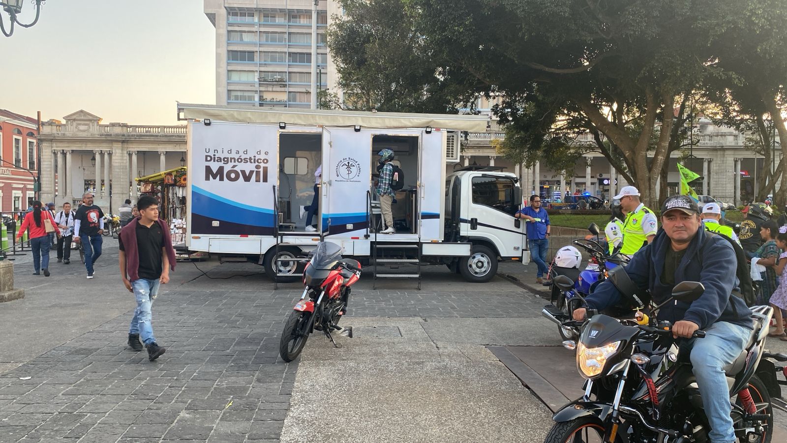 Unidades móviles atenderán a los peregrinos de la Caravana del Zorro. /Foto: MSPAS.