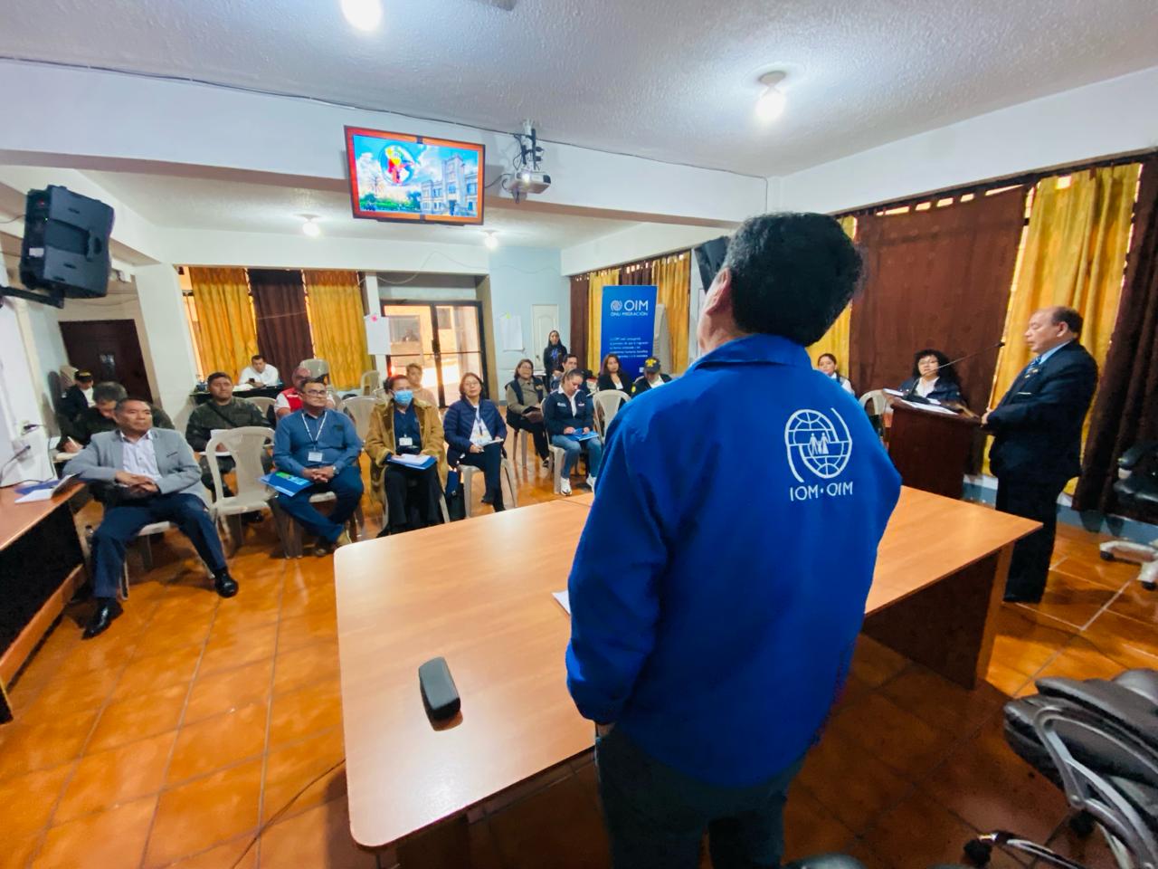 Primera reunión ordinaria de la Mesa Departamental de Migración y Seguridad Humana en San Marcos