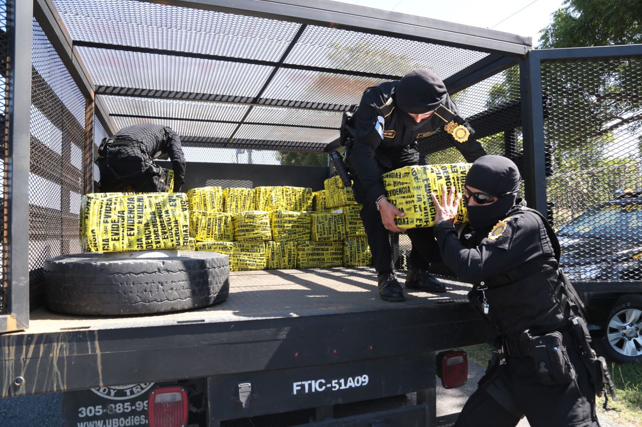 Se ha logrado la detención de 84 personas por delitos de narcotráfico. / Foto: Mingob.