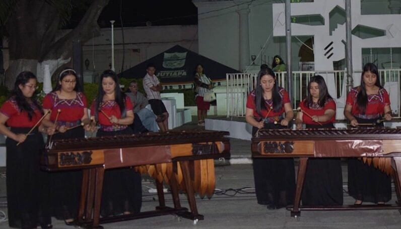 Concierto de marimbas en Jutiapa: Un deleite musical para el pueblo