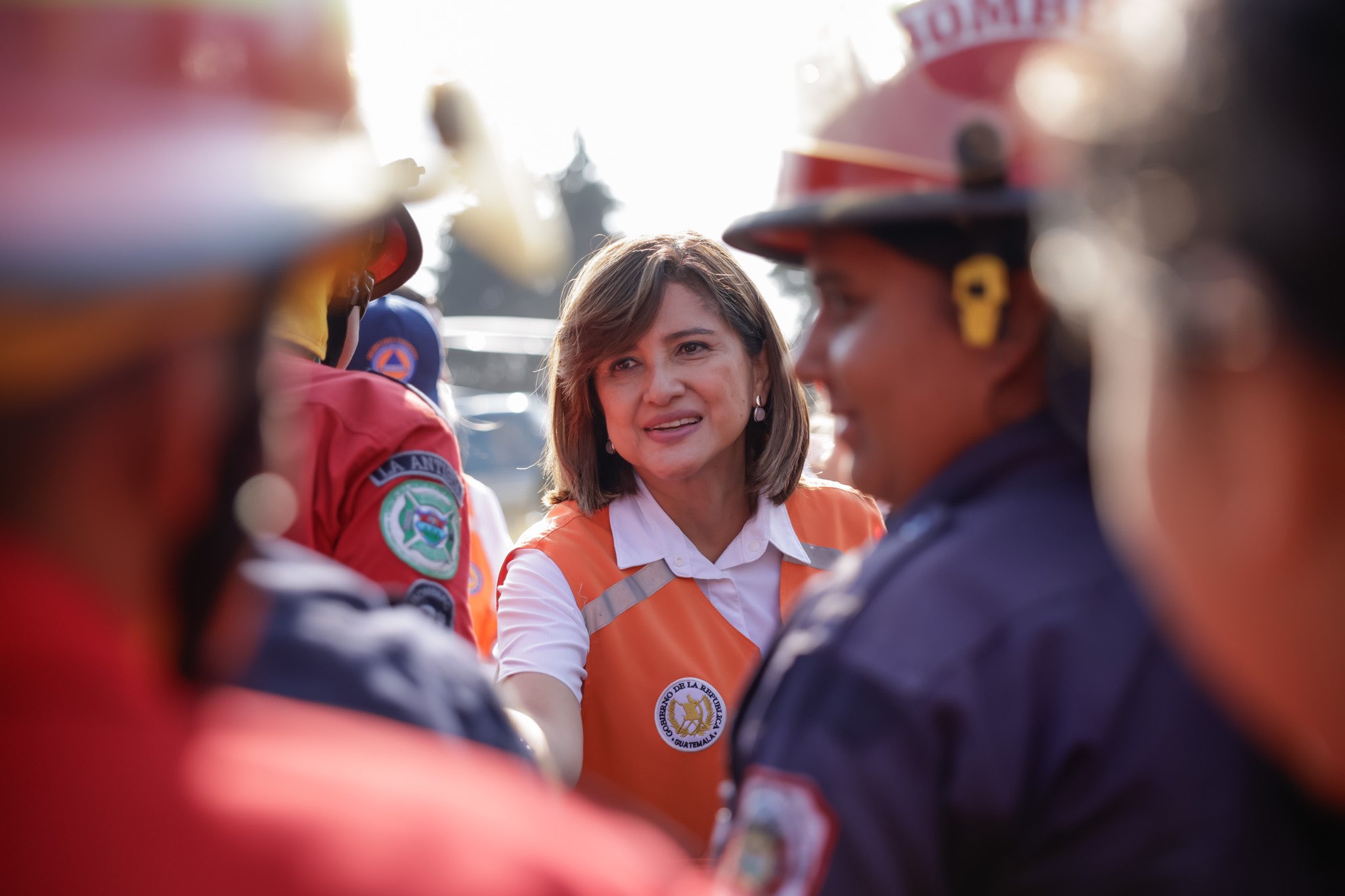 Presidenta en funciones asegura respuesta en 15 incendios forestales activos