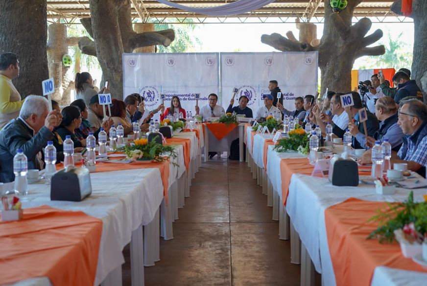 Codede del departamento de Guatemala aprueba reprogramación de obras para 2024