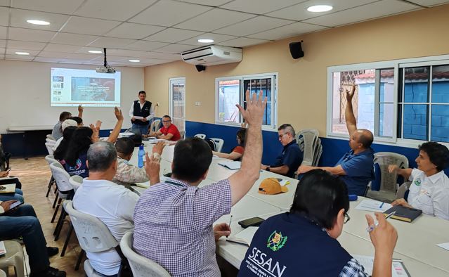 Codesan de Chiquimula conoce reprogramación de acciones del Plan Operativo Anual