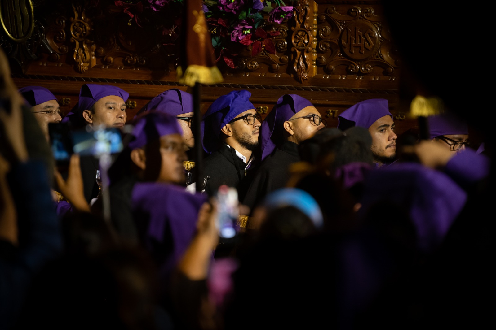 Cucuruchos, símbolo de Cuaresma y Semana Santa. /Foto: Gobierno de Guatemala