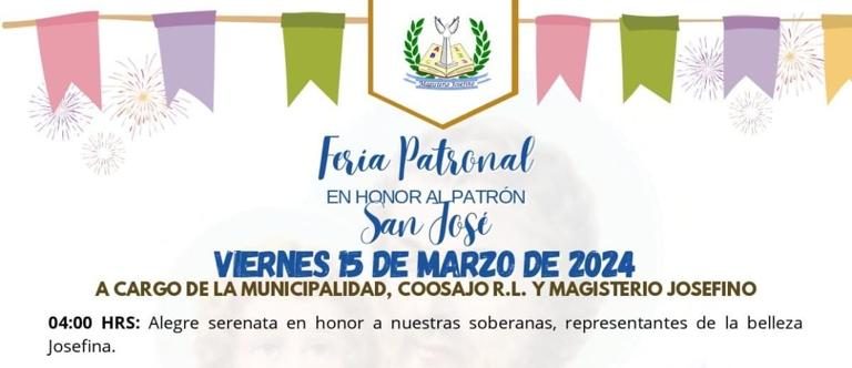 San José La Arada, Chiquimula, inicia su feria patronal