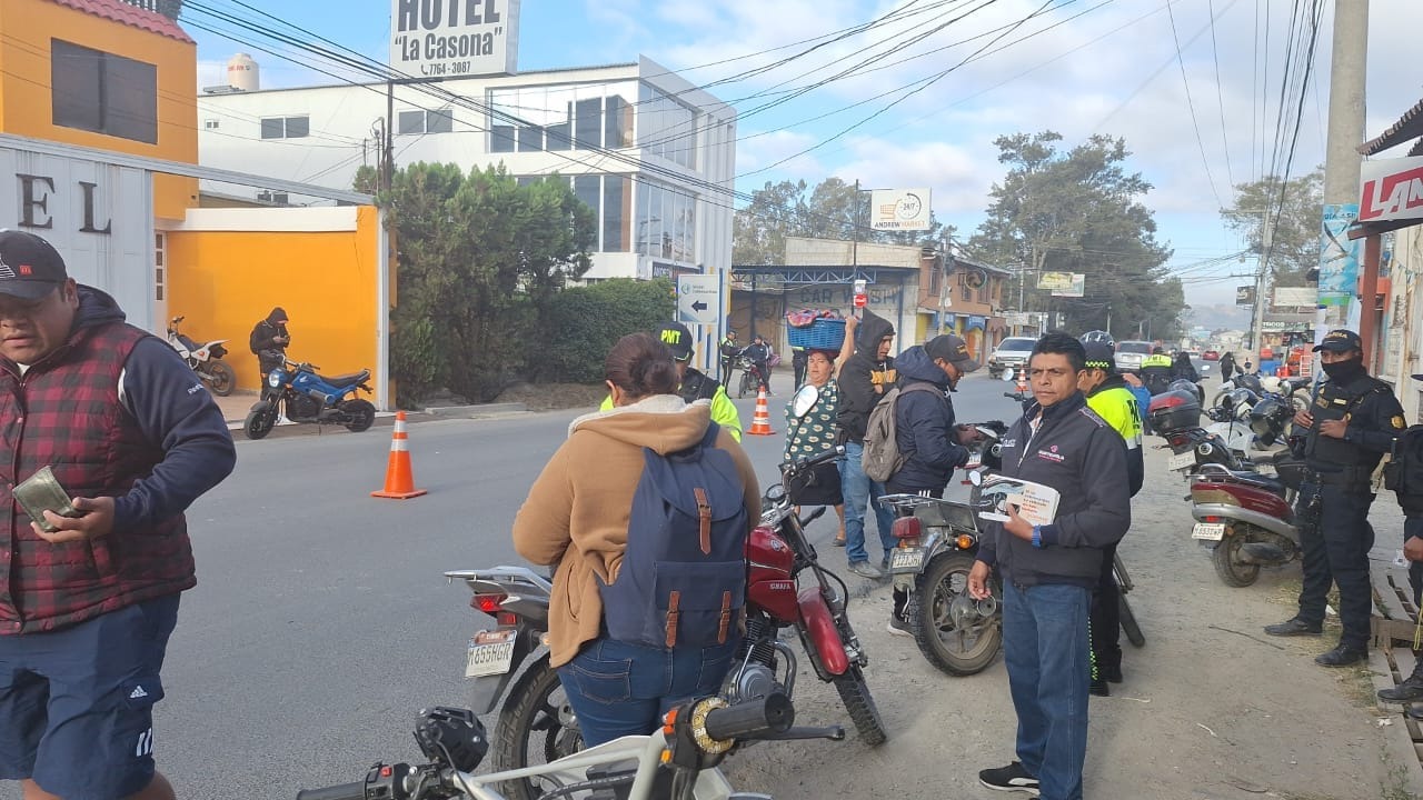 Afianzan acciones para mejorar la seguridad vial en Huehuetenango